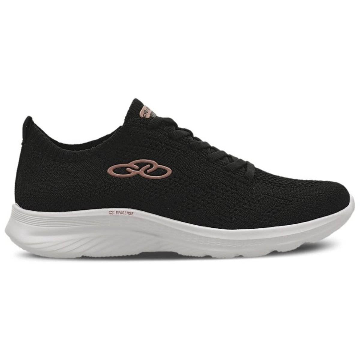 OLYMPIKUS - Zapatilla Mujer 130G Ultraleve Negra/Blanca