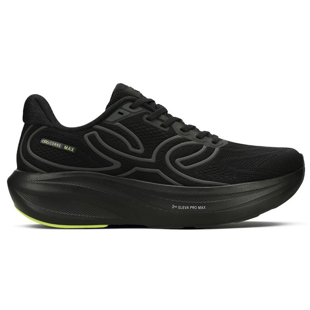 OLYMPIKUS - Zapatilla Running Mujer Corre MAX Negra