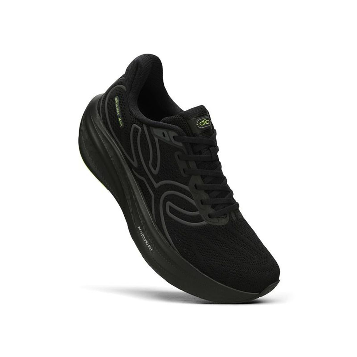 OLYMPIKUS - Zapatilla Running Mujer Corre MAX Negra