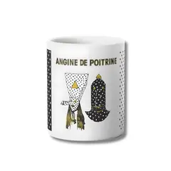 GENERICO - Tazon Angine De Poitrine Taza Sublimada 325ml