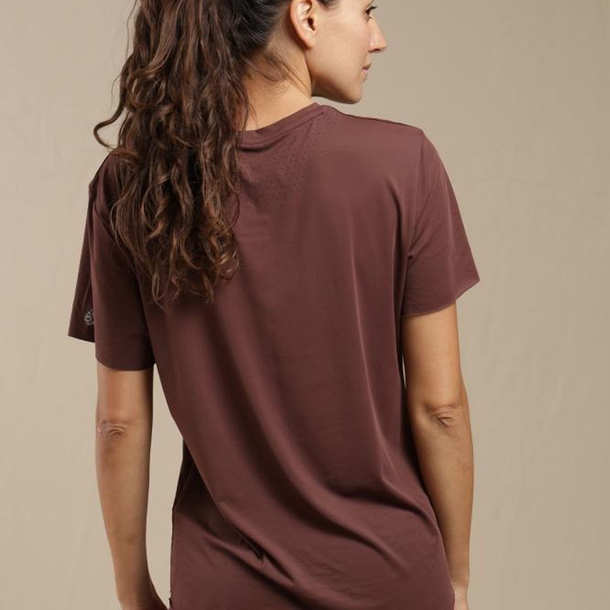 MALI - Basic Tee Deep Mahogany