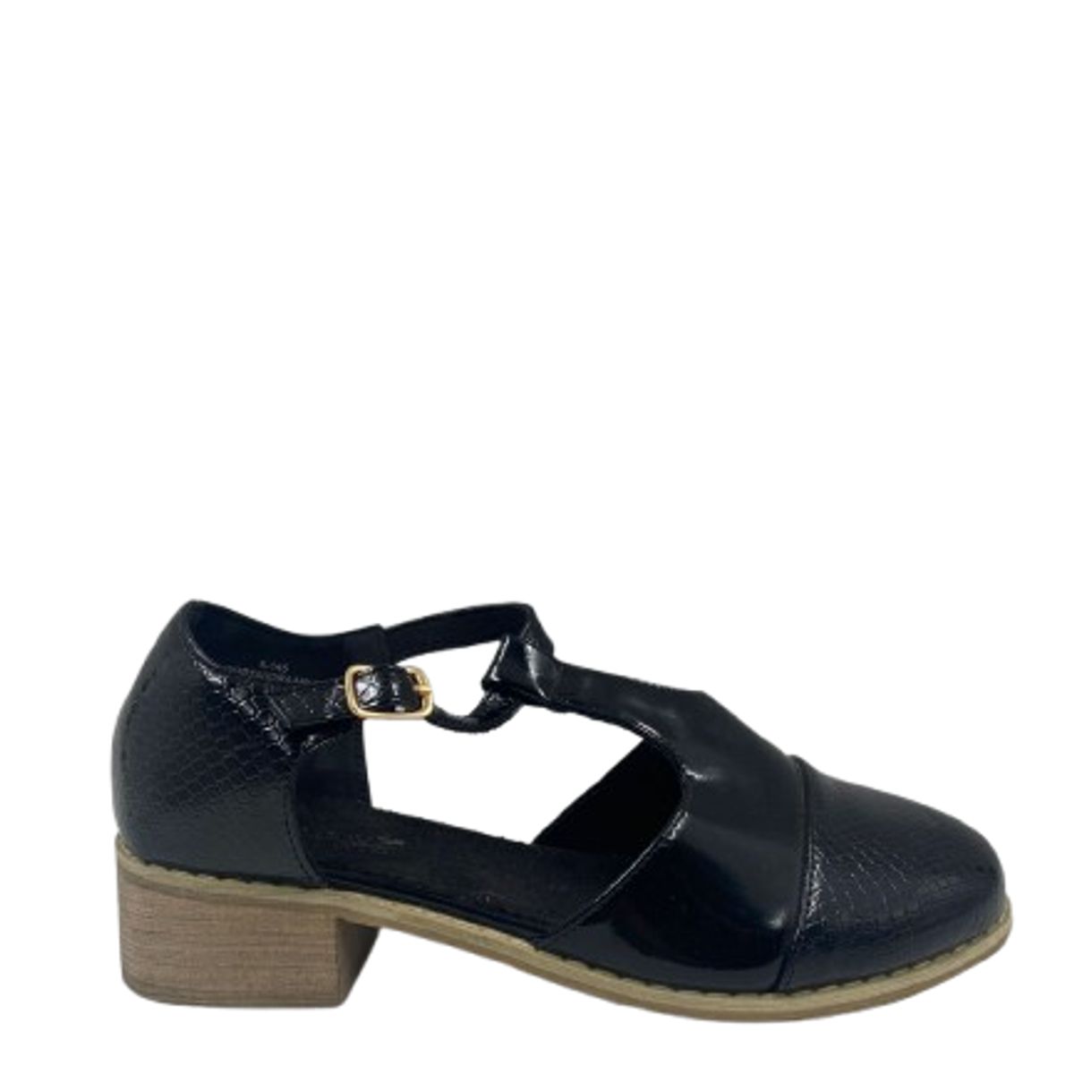 HERIEL - Zapato Abierto Negro