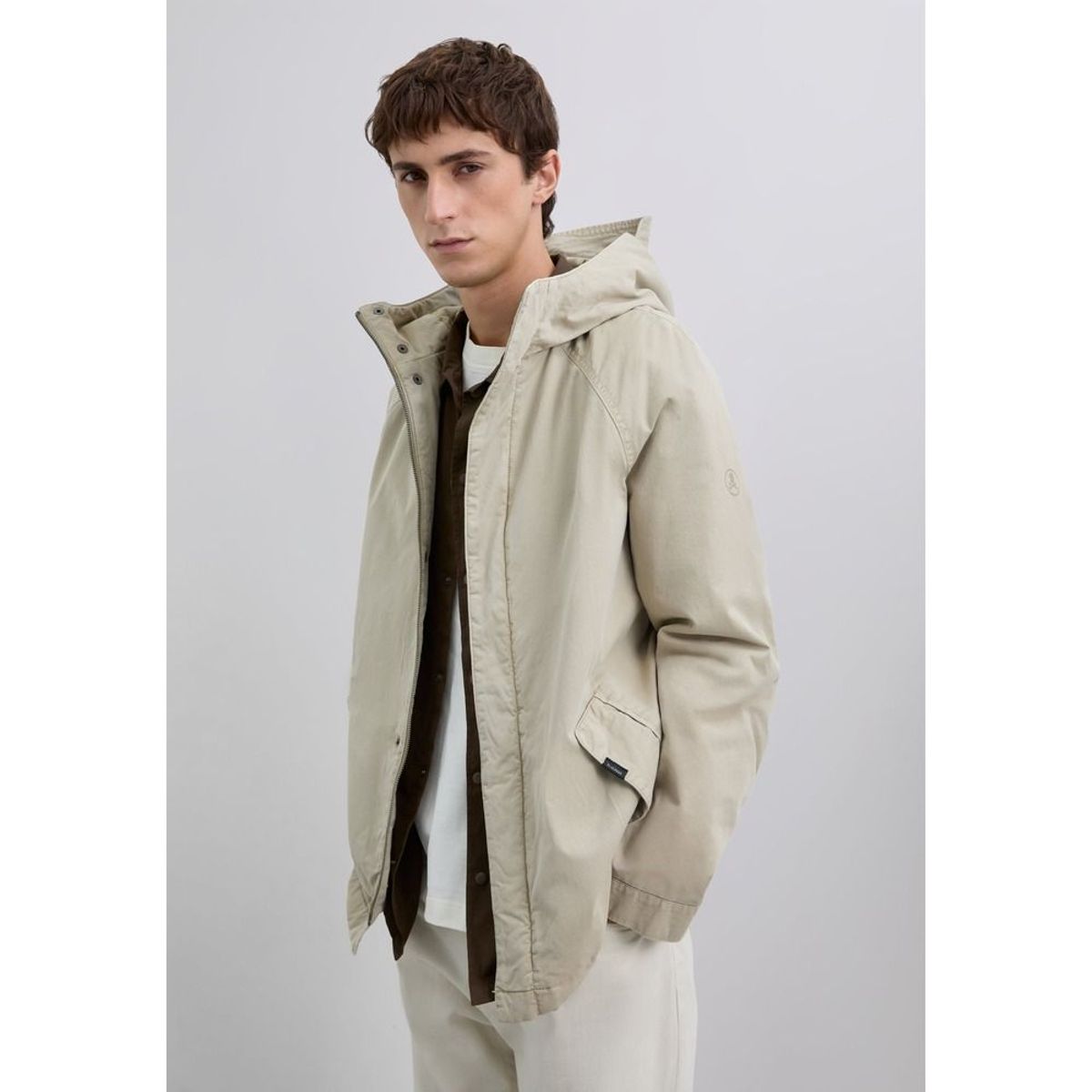 SCALPERS - Parka Capucha Algodón