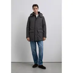 SCALPERS - PARKA TÉCNICA BOLSILLOS CAPUCHA