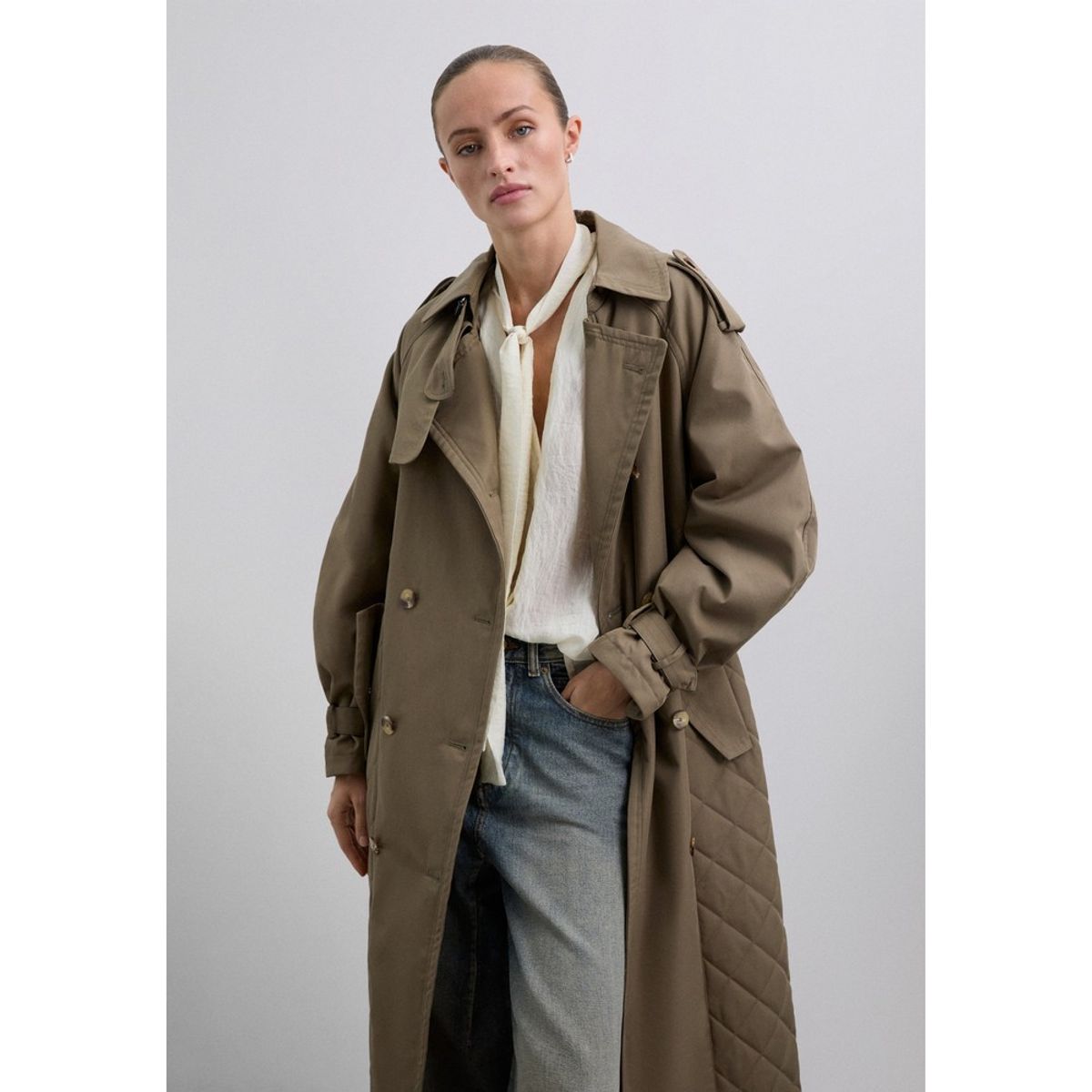 SCALPERS - Abrigo Trench Impermeable