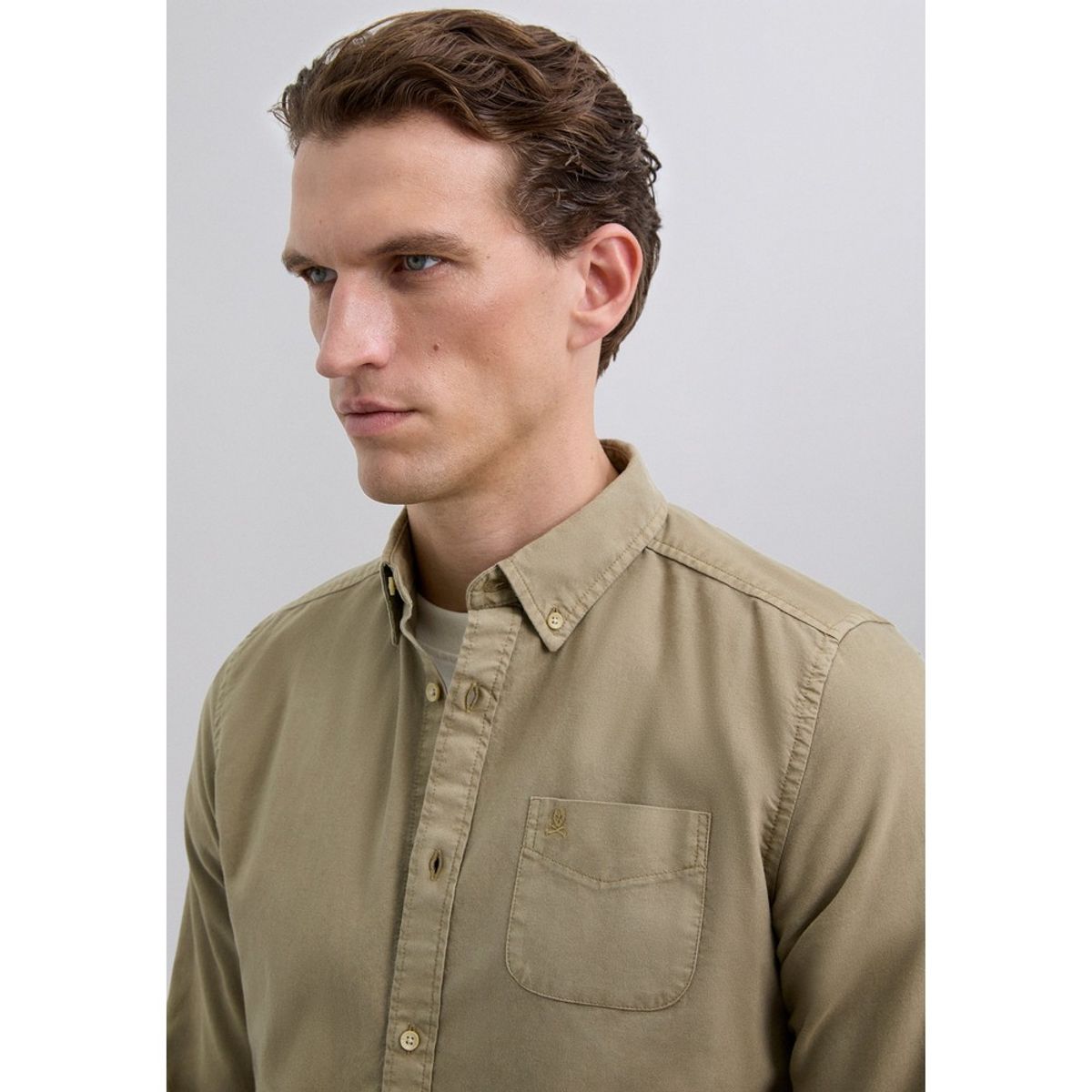 SCALPERS - Camisa Bolsillo Calavera