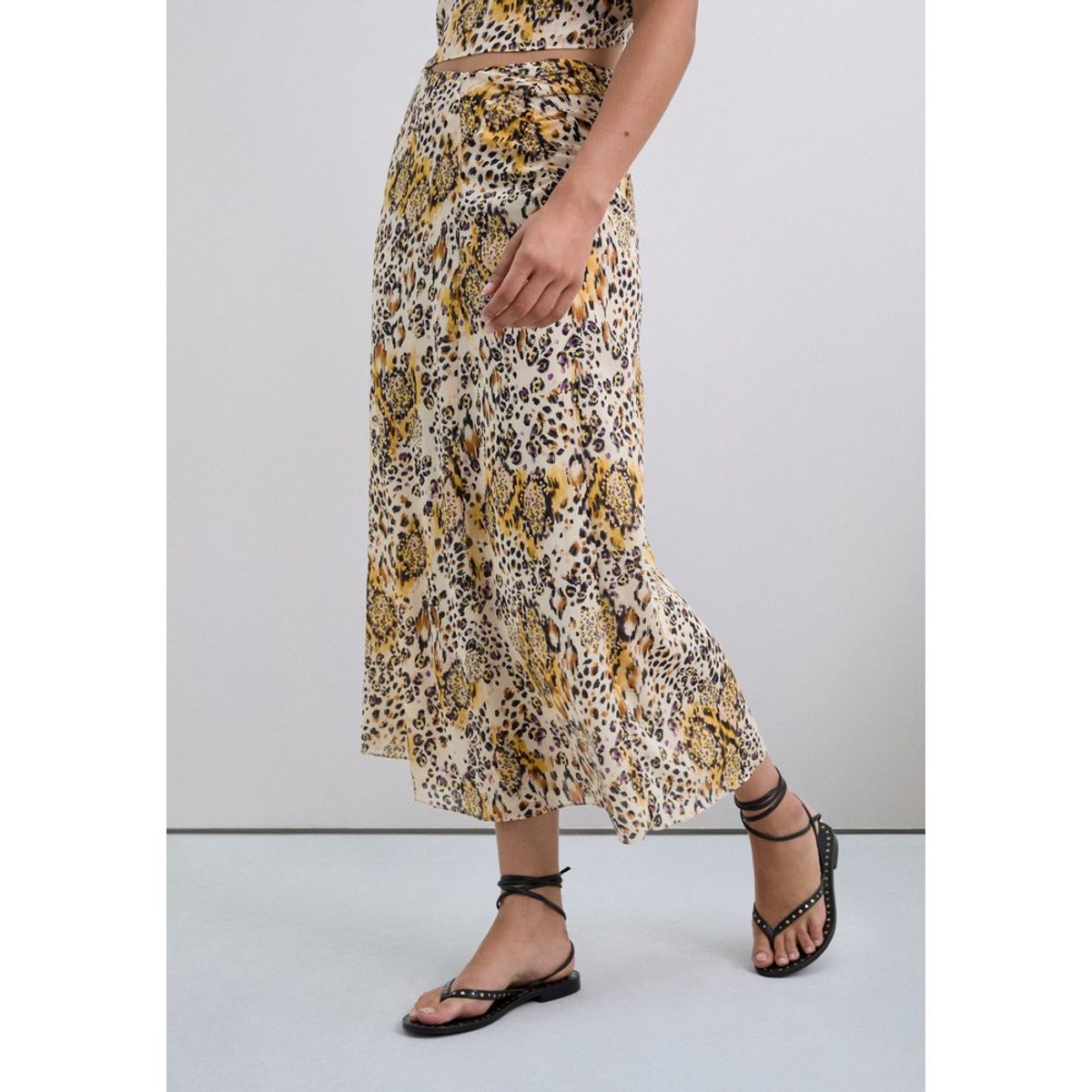SCALPERS - Falda Animal Print