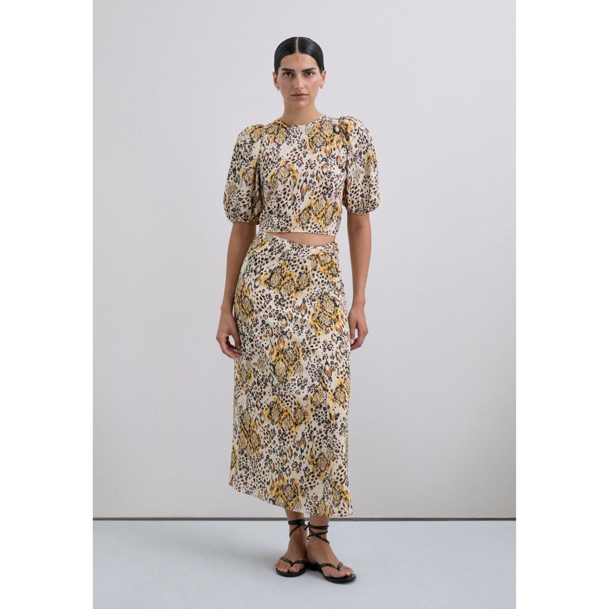 SCALPERS - Falda Animal Print