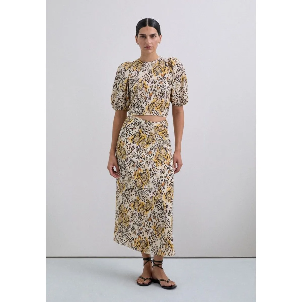 SCALPERS - Falda Animal Print