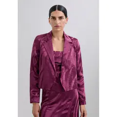 SCALPERS - Blazer Cropped Jacquard