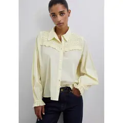 SCALPERS - Blusa Detalle Canesú