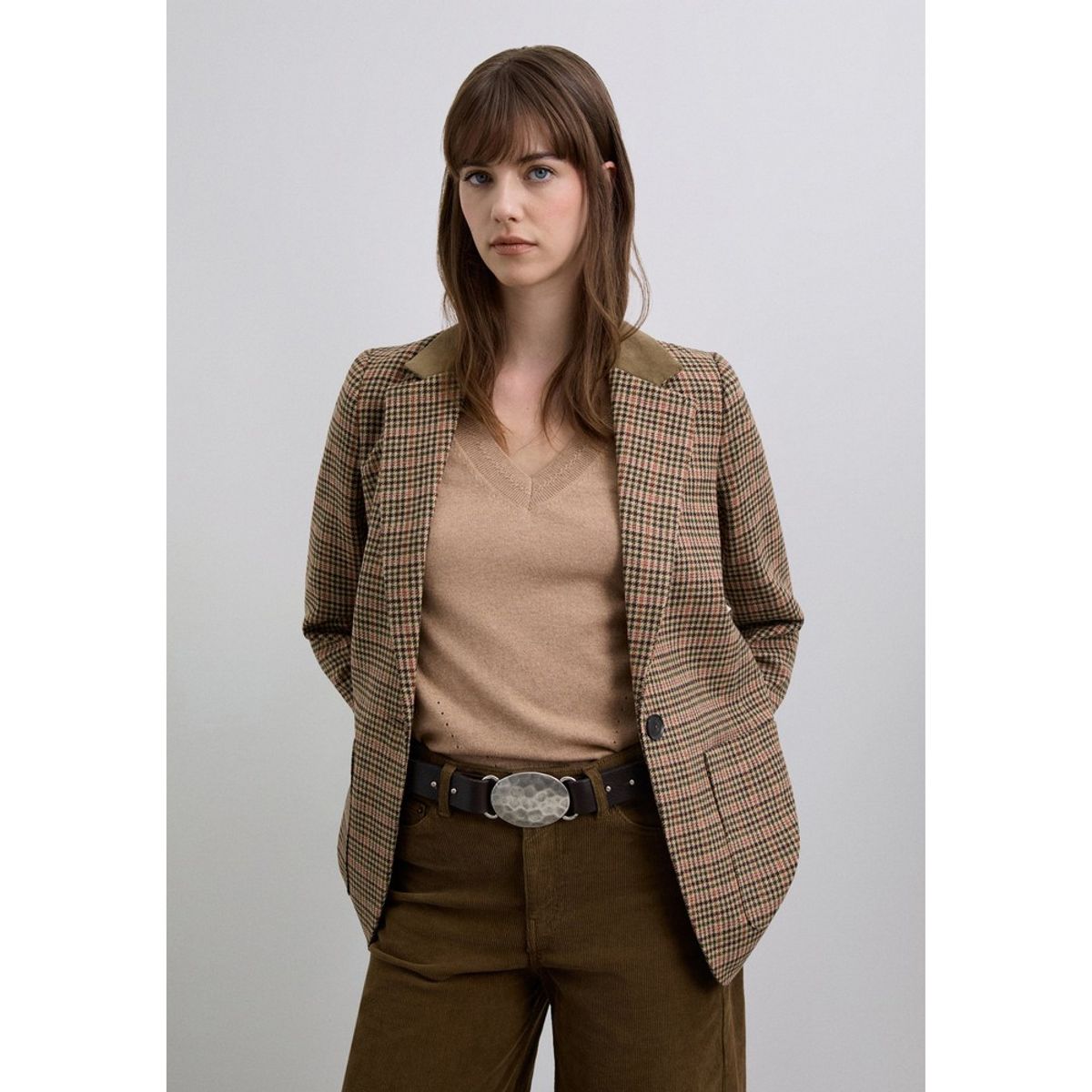 SCALPERS - Blazer Detalles Contraste