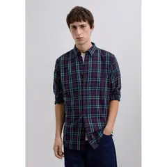 SCALPERS - Camisa Algodón Cuadros