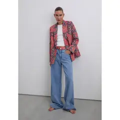 SCALPERS - BLAZER ESTAMPADO JACQUARD