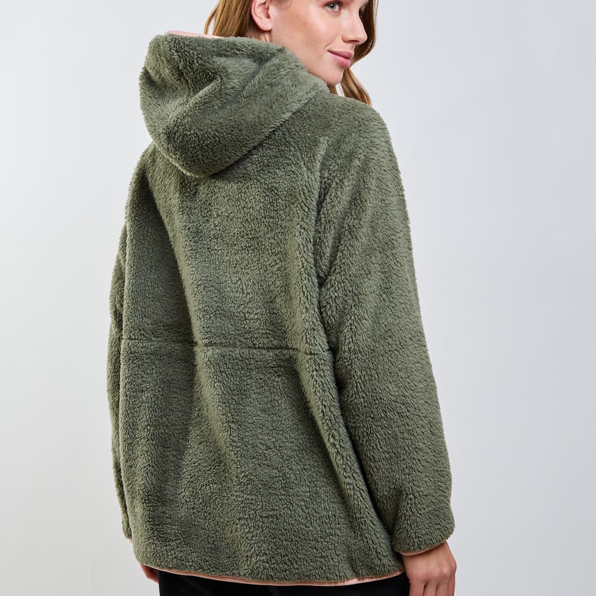 RIP CURL - Poleron Chiporro Free Verde Mujer Rip Curl