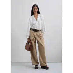 SCALPERS - Blusa Frunces Hilo Metalizado