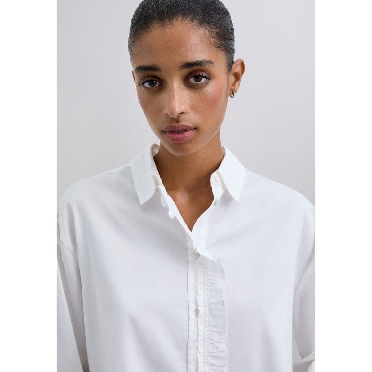 SCALPERS - Camisa Cropped Frunces