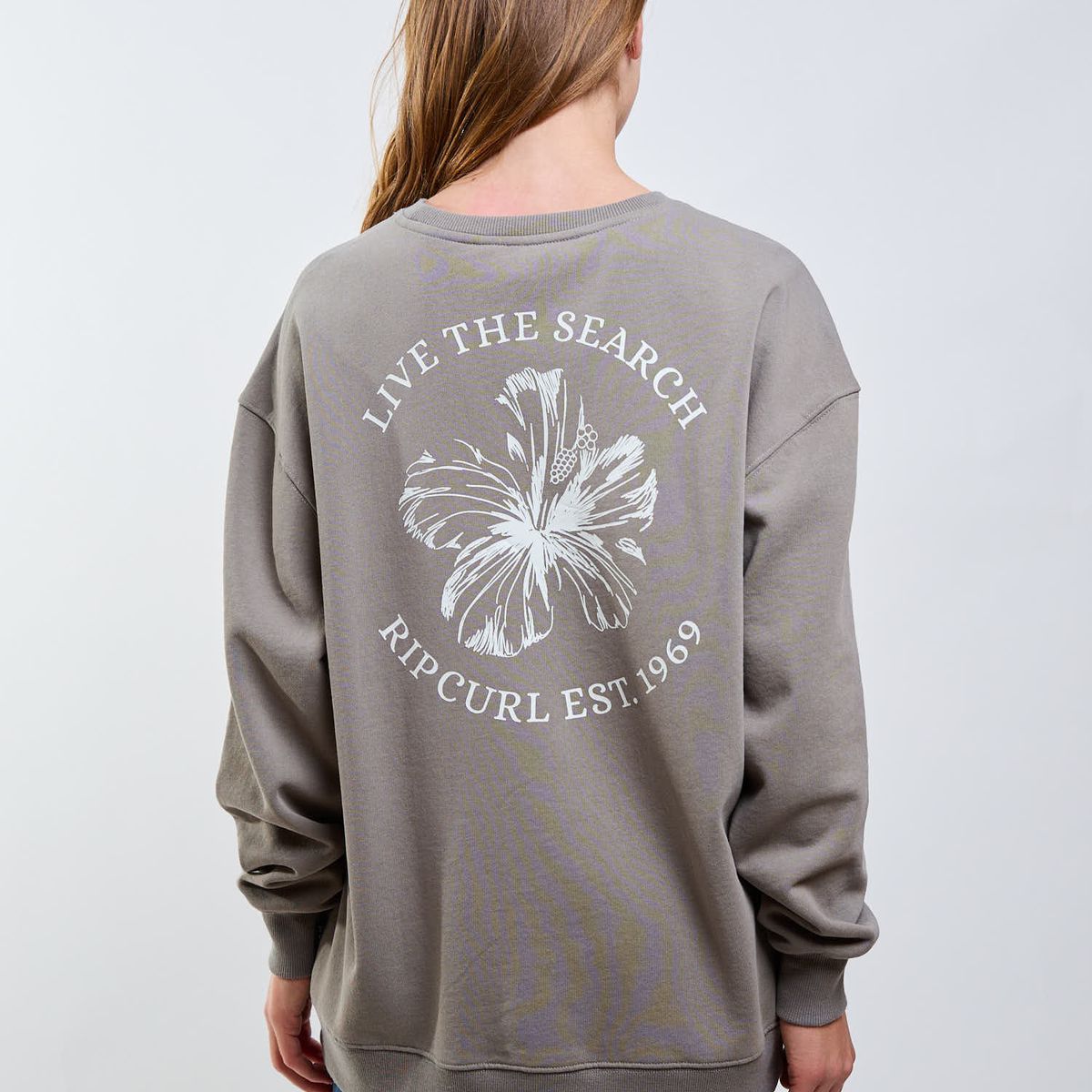 RIP CURL - Poleron CR Pulse Verde Mujer Rip Curl