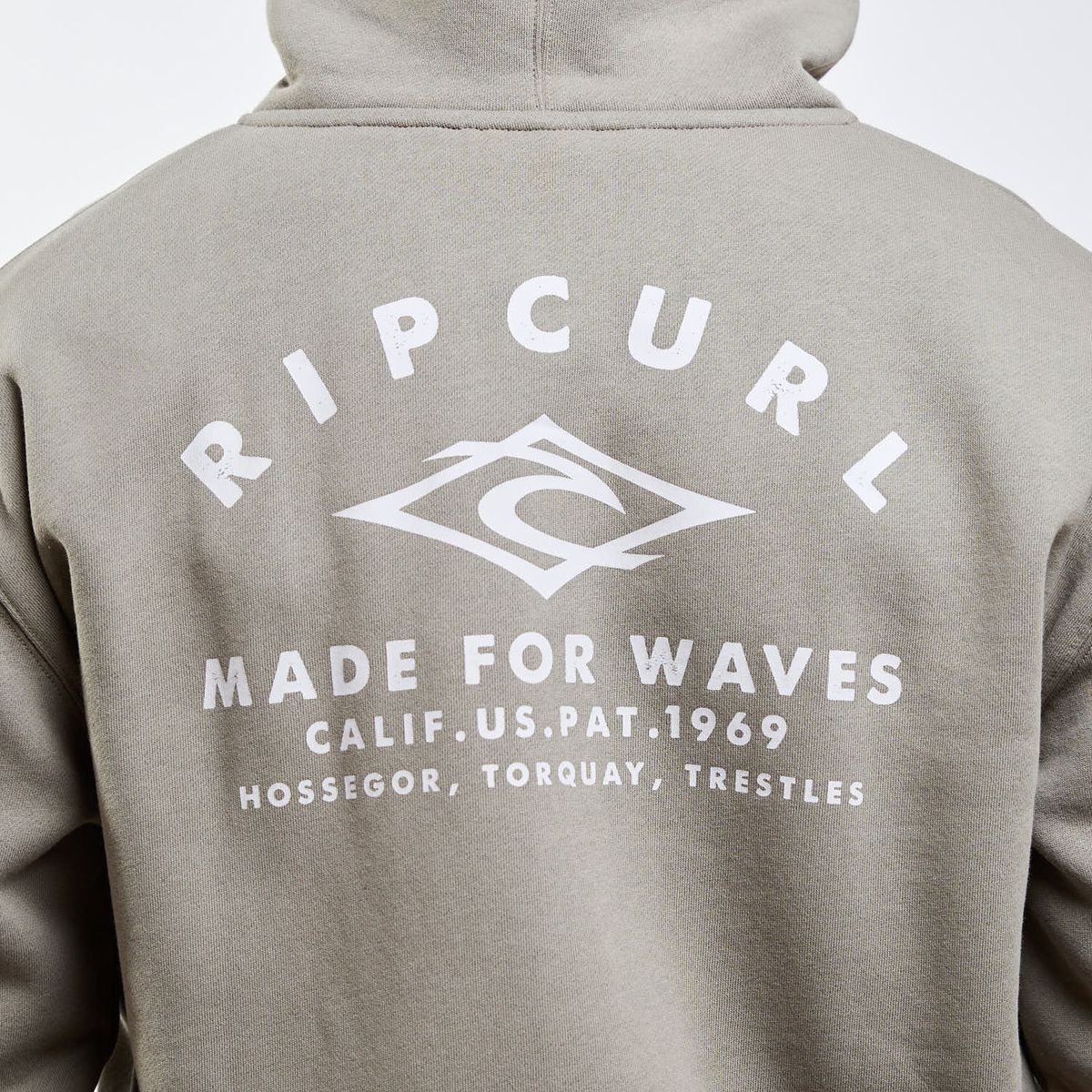 RIP CURL - Poleron FZ Torque Verde Hombre Rip Curl