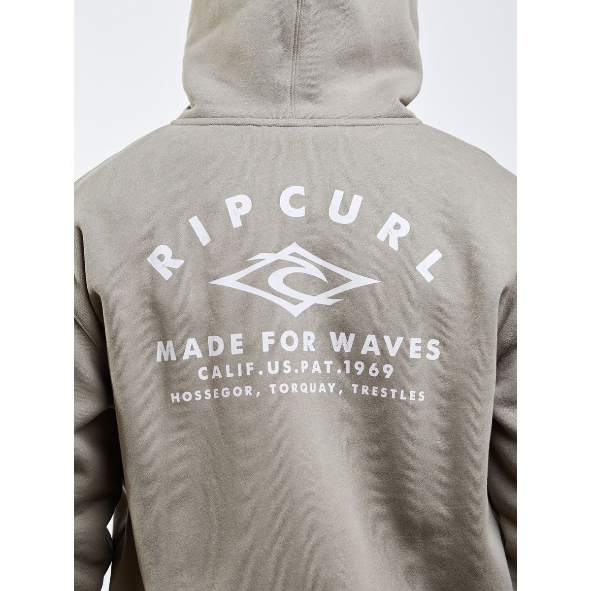 RIP CURL - Poleron FZ Torque Verde Hombre Rip Curl