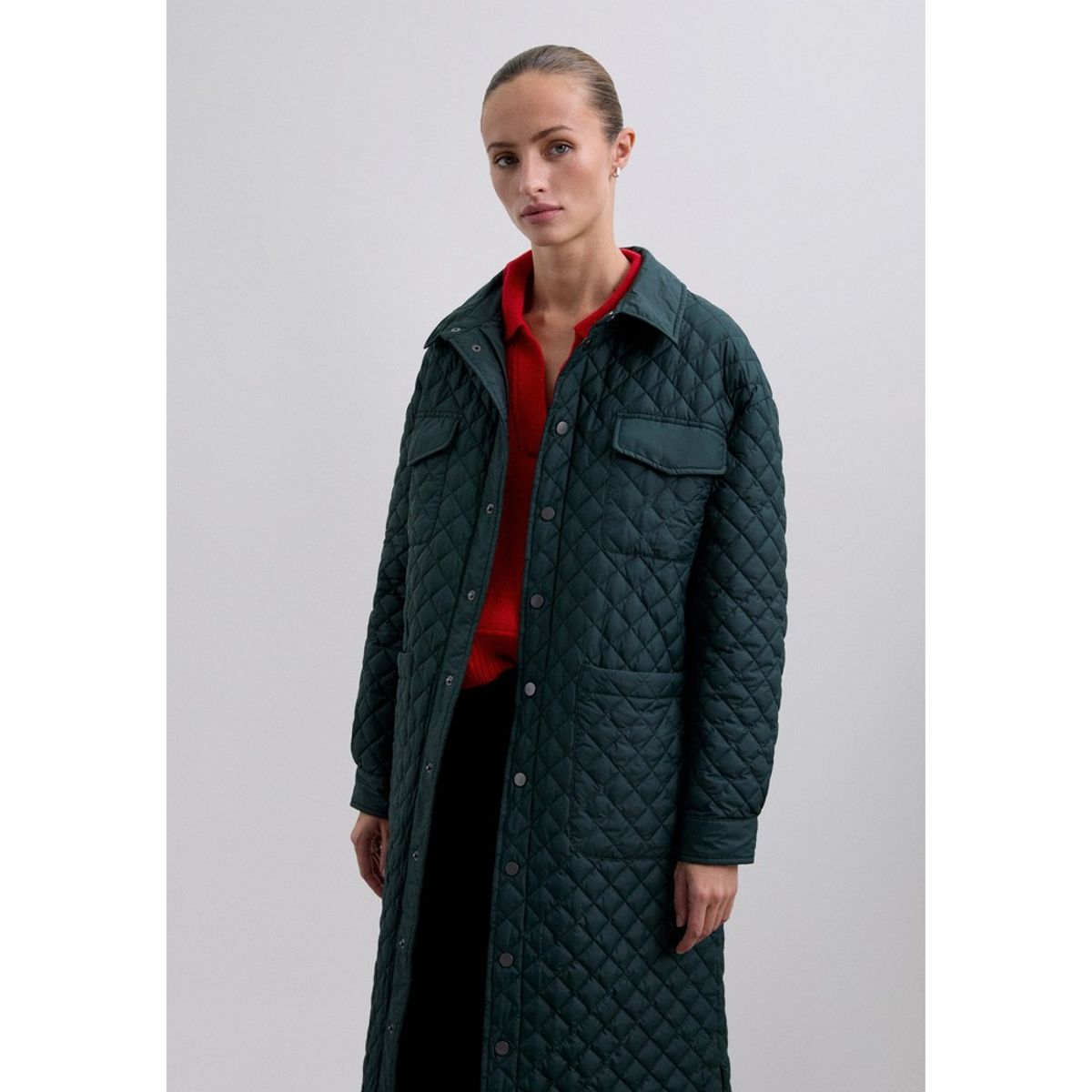 SCALPERS - Abrigo Largo Puffer Impermeable