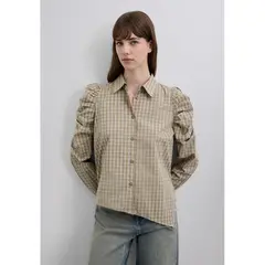 SCALPERS - Camisa Abullonada Asimétrica