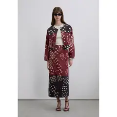 SCALPERS - Falda Denim Estampada