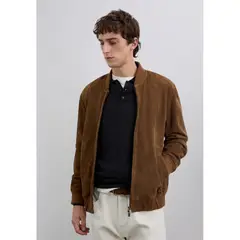 SCALPERS - CHAQUETA BOMBER PIEL