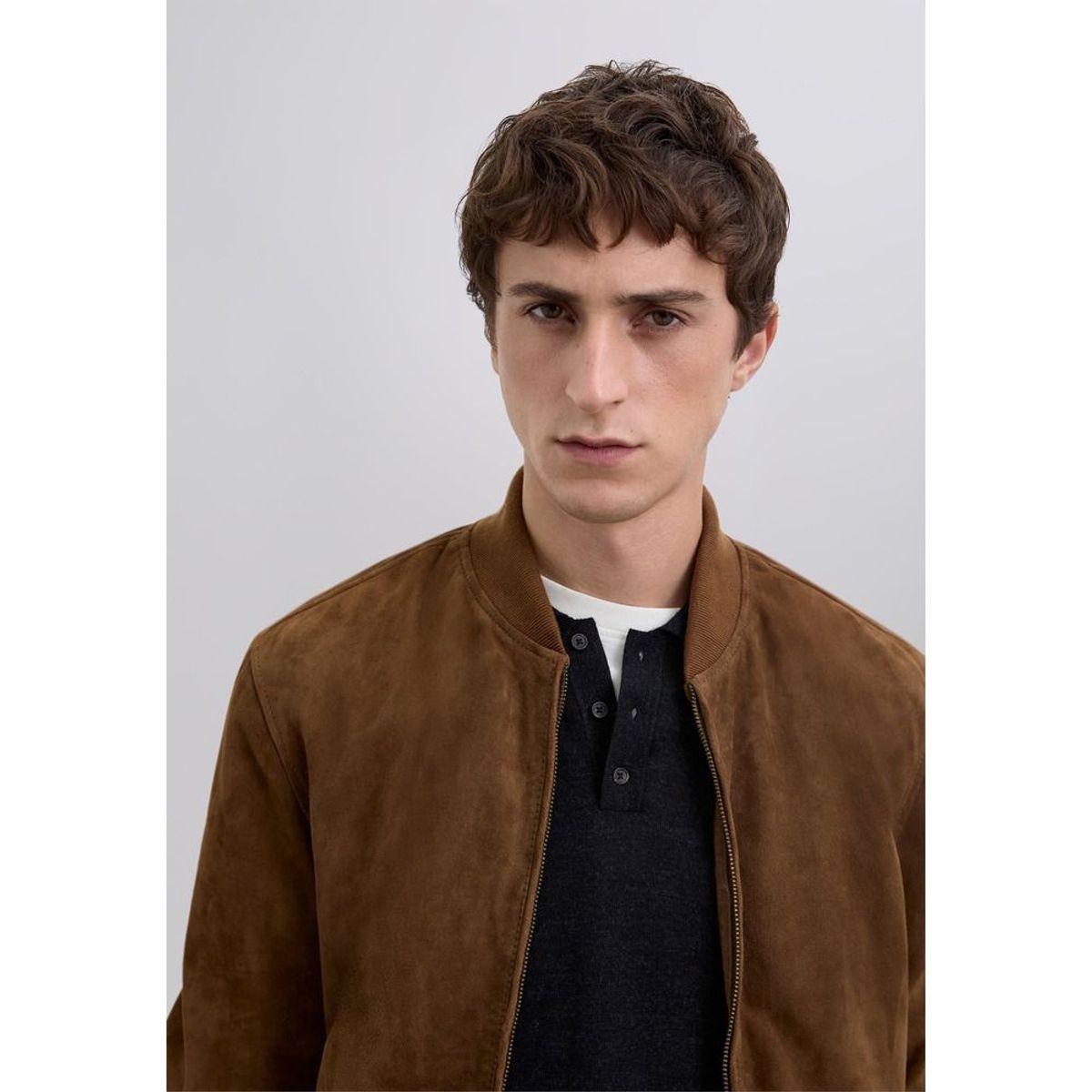 SCALPERS - Chaqueta Bomber Piel
