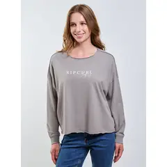 RIP CURL - Polera ML Nautilus Verde Mujer