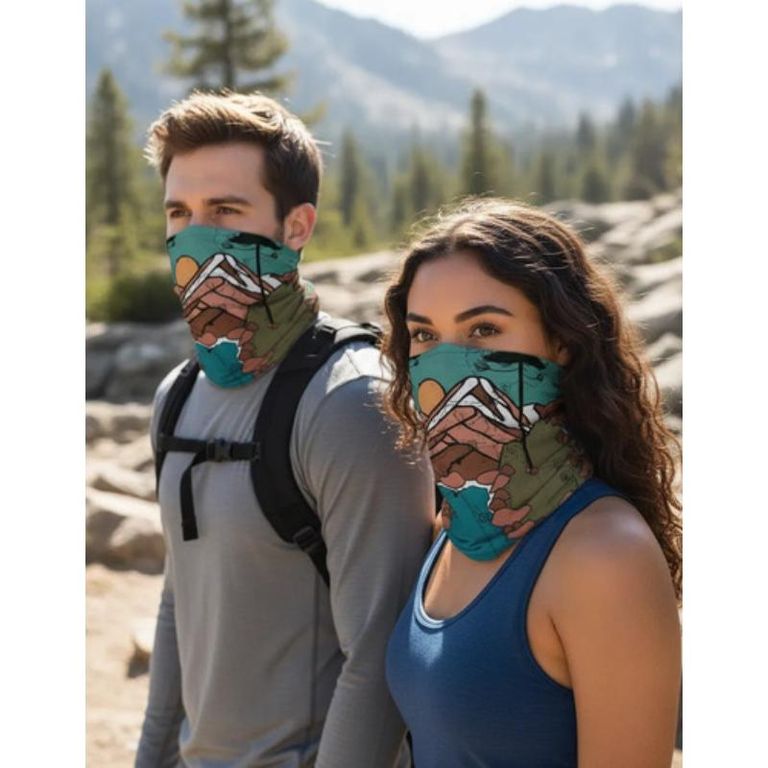 Bandana Deportiva y Casual Unisex Celeste Celeste TALLA UNICA