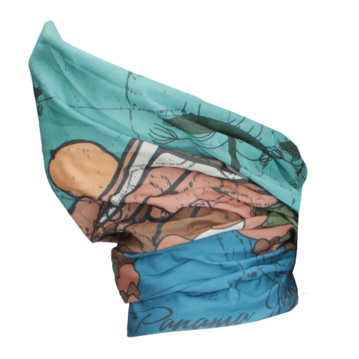 PANAMA JACK - Bandana Deportiva y Casual Unisex Celeste Panama Jack