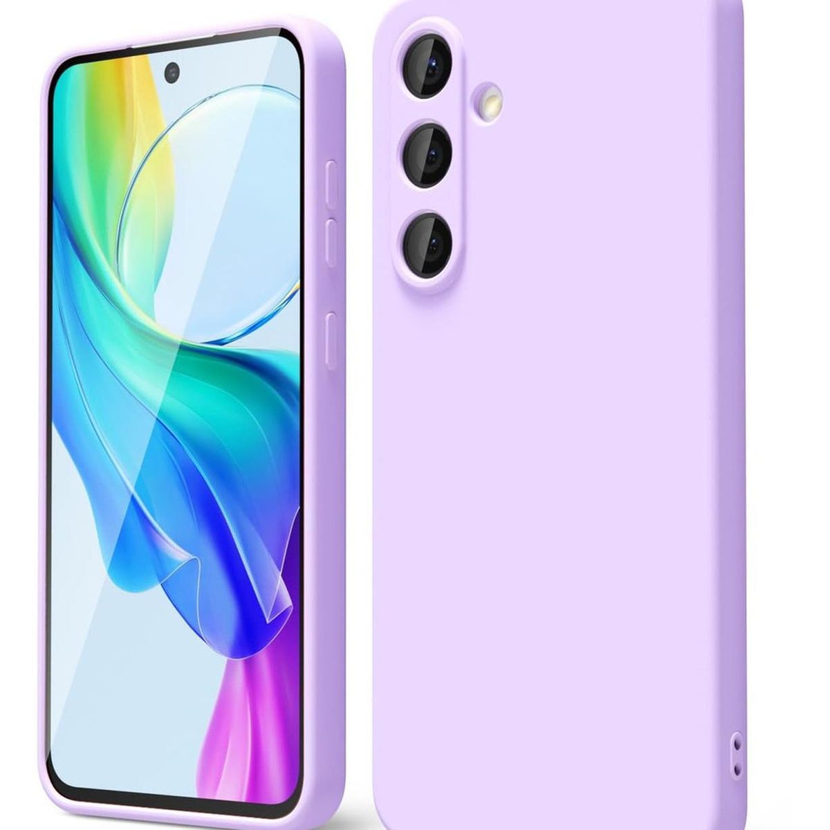 GENERICO - Carcasa Para Samsung S25 S25+ S25 Ultra Silicona Colores - Lila
