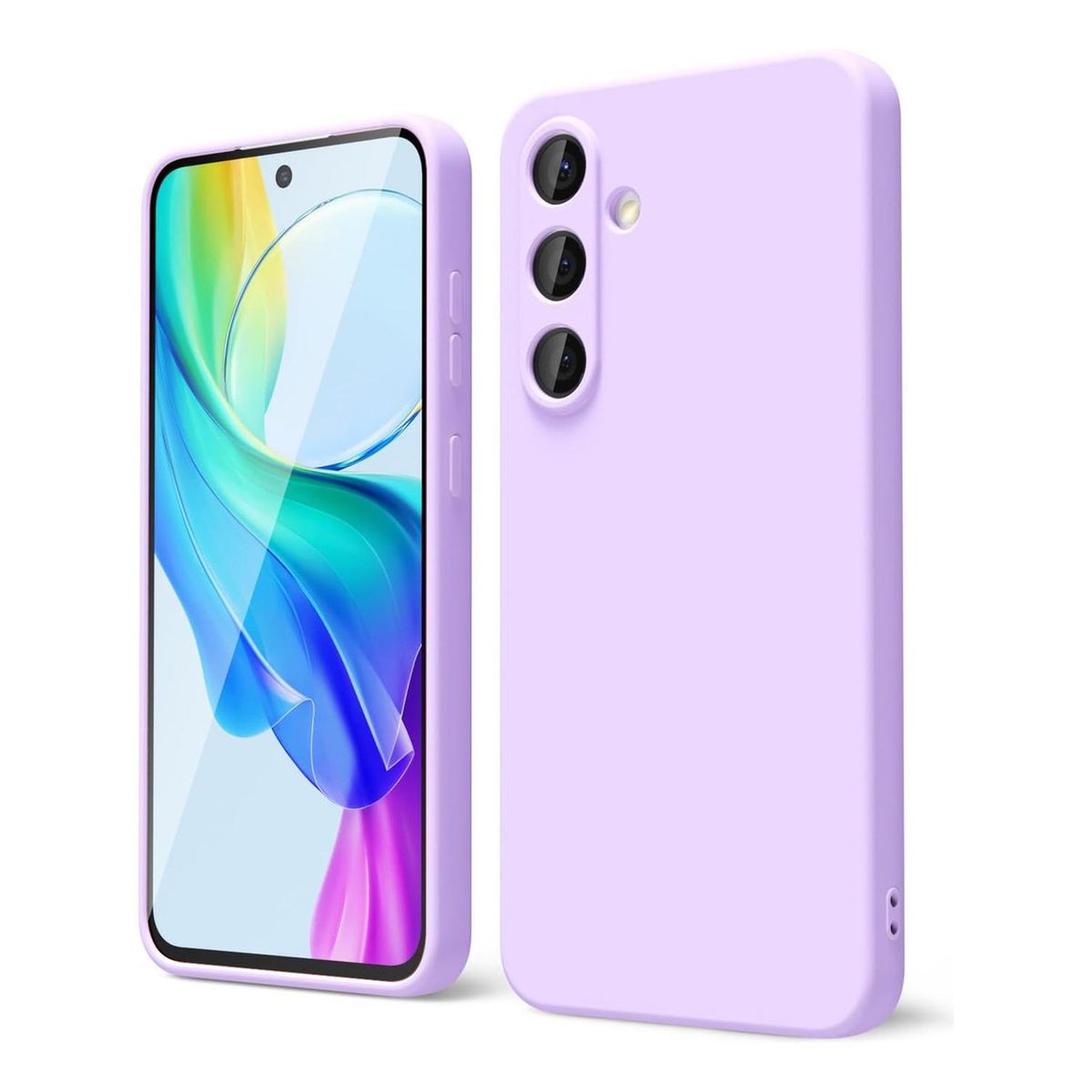 GENERICO - Carcasa Para Samsung S25 S25+ S25 Ultra Silicona Colores - Lila
