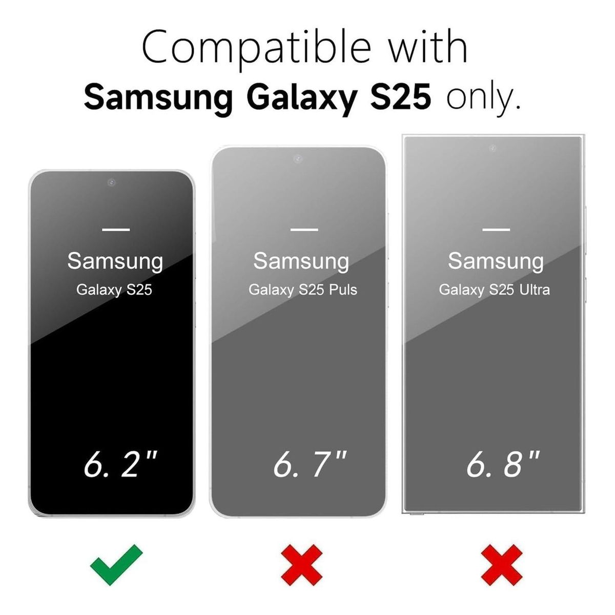 GENERICO - Carcasa Para Samsung S25 S25+ S25 Ultra Silicona Colores - Lila