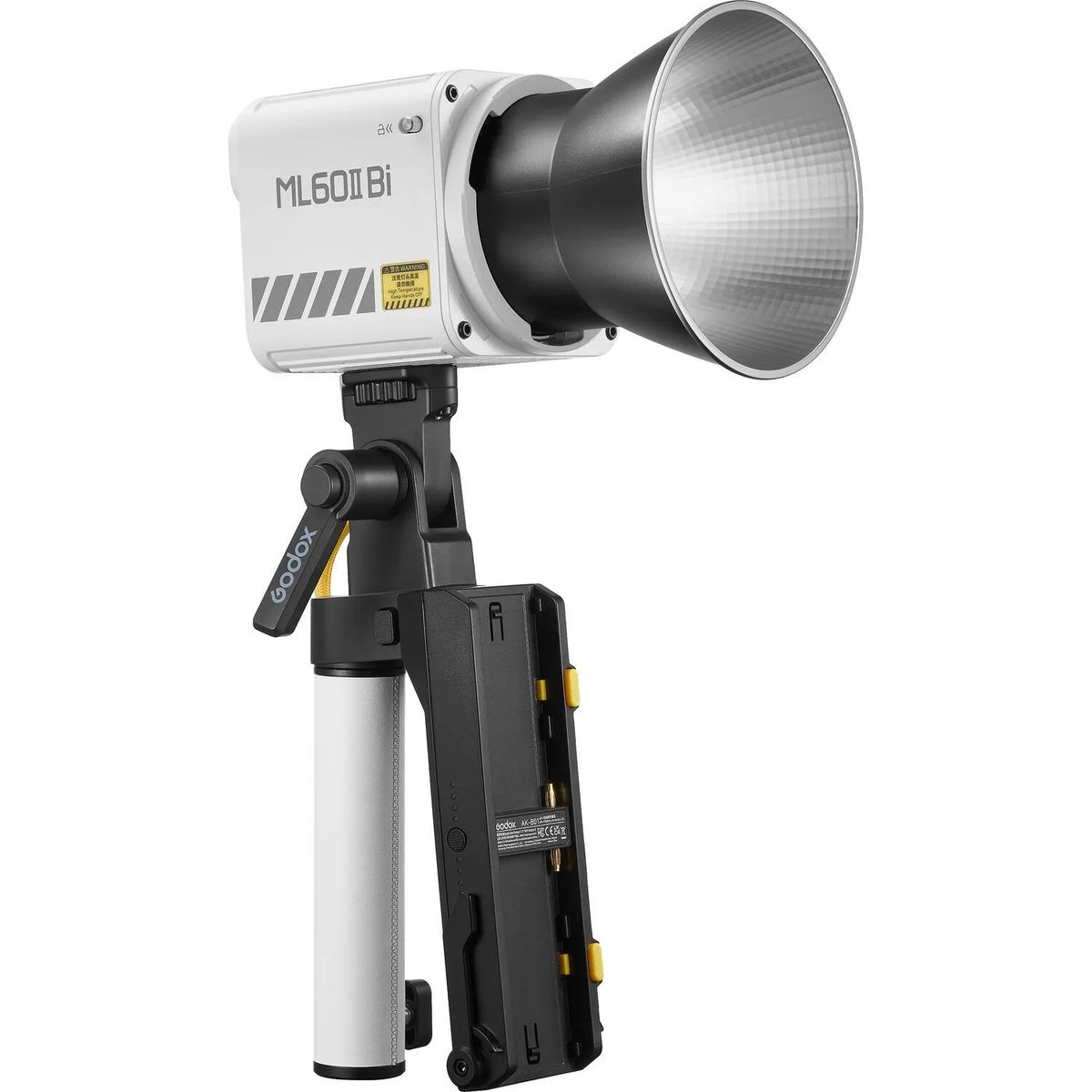 GODOX - Godox ML60II BI Luz Led Bicolor 70W Con Empuñadura y Battery Grip AK-B01  ML60II BI kit1