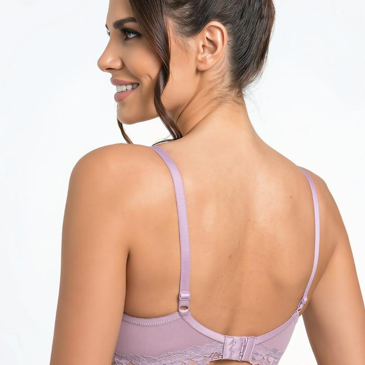 KAYSER - Sosten Encaje sof Microfibra 50.8131-ROS - Rosado - 32B