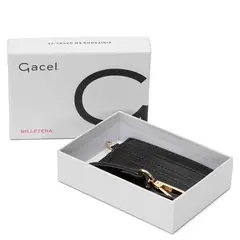 GACEL - Billetera - Tarjetero - - Negro