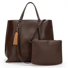 GACEL - Cartera - Shopping - - Chocolate