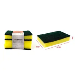 GENERICO - Esponja Lavaplatos Cocina 3 Pcs 14 5X9 5X3 Cm Resistente Hogar