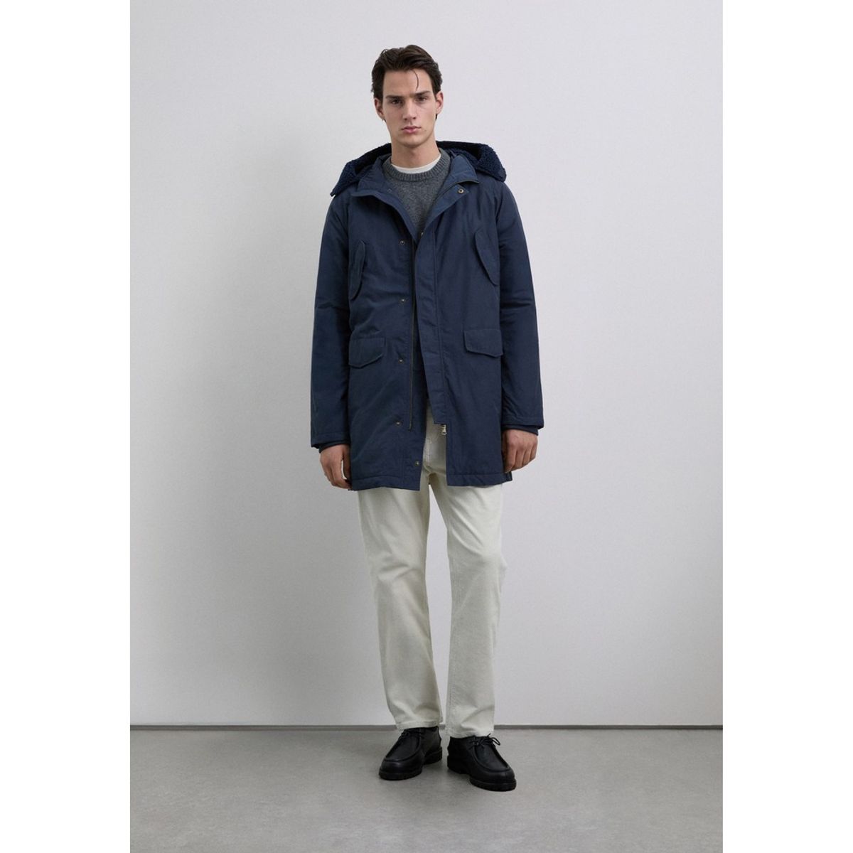 SCALPERS - Parka Impermeable Logo