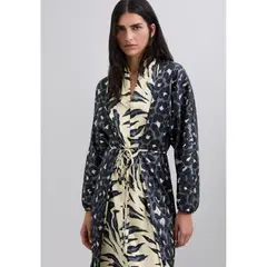 SCALPERS - Vestido Largo Animal Print