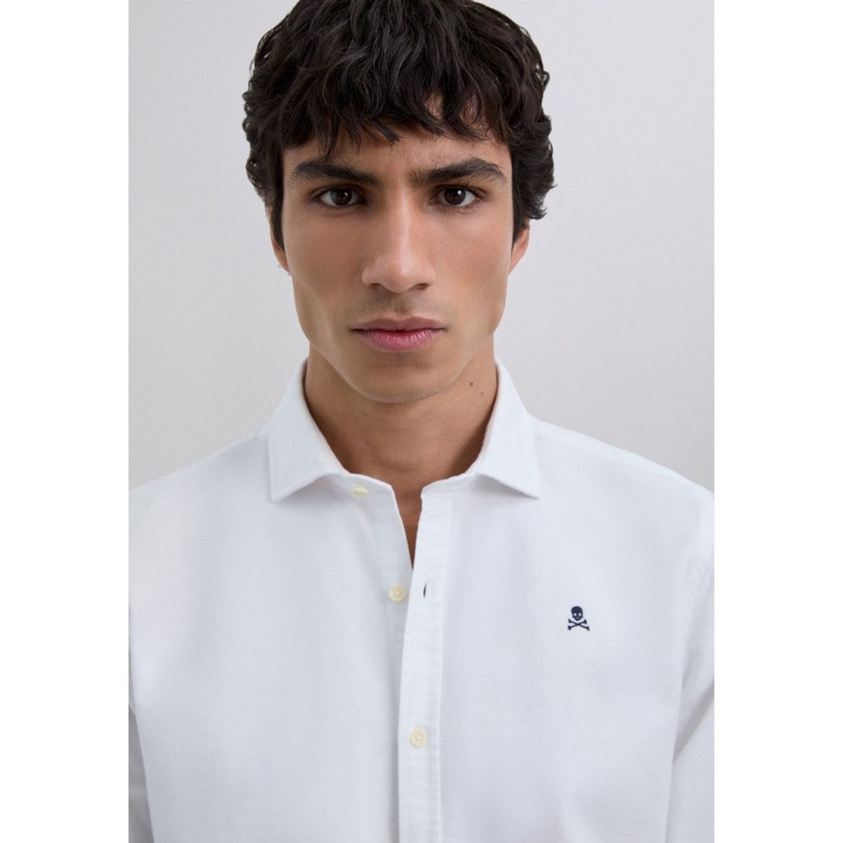 SCALPERS - Camisa Oxford Calavera