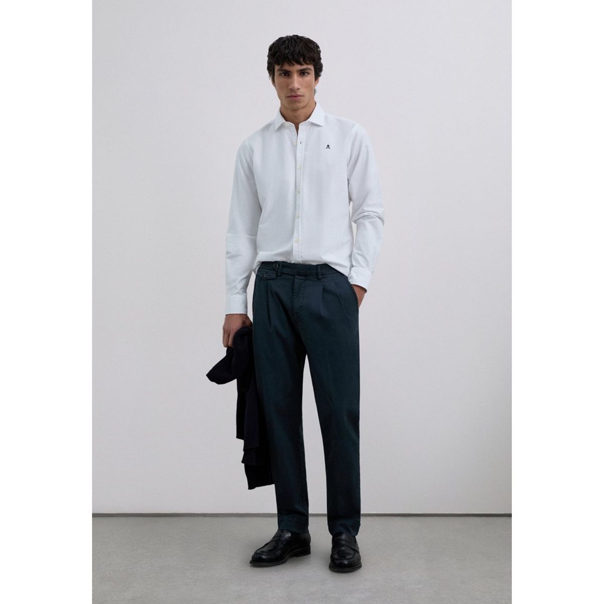 SCALPERS - Camisa Oxford Calavera