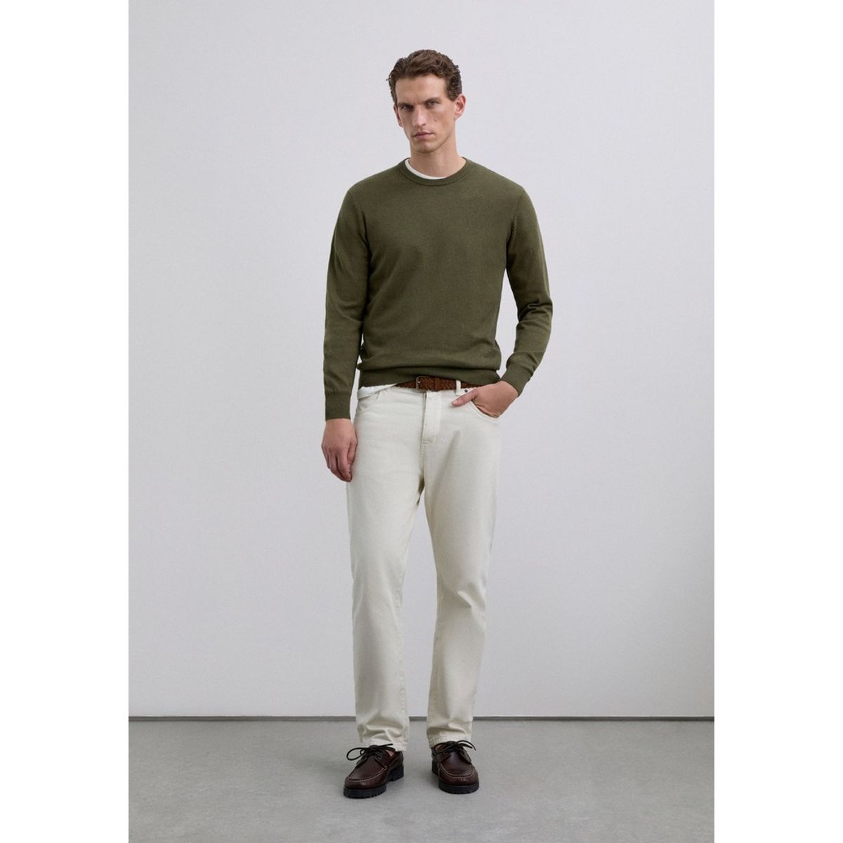 SCALPERS - Jersey Punto Manga Larga Algodón