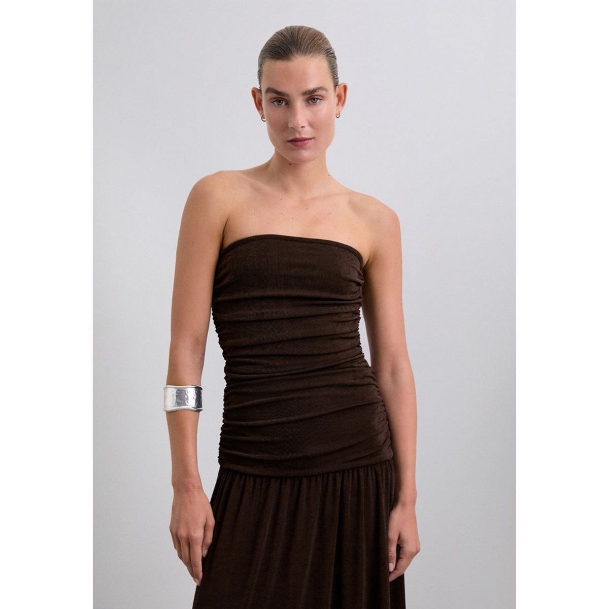 SCALPERS - Vestido Punto Frunces