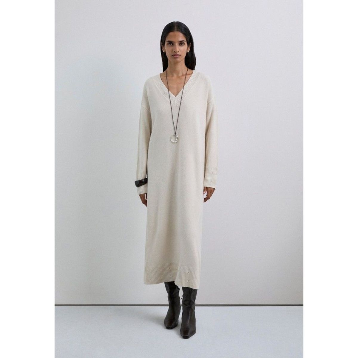 SCALPERS - Vestido Punto Holgado Midi