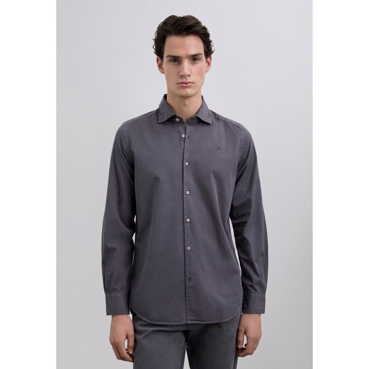 SCALPERS - Camisa Regular Fit Bordada