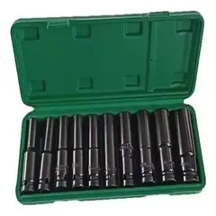 GENERICO - Juego Herramientas Llave De Vaso Kit Mecanicas Dados 10 Pzs
