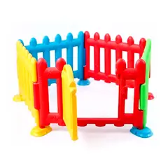 SDFIT - Corral Prescolar Conectable Set 5 Piezas Colores 105x30x79 – CC001 – EJ004